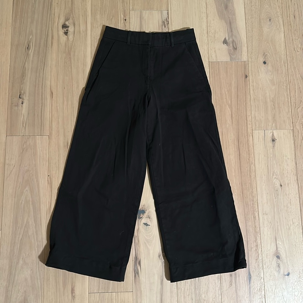 Everlane Wide Leg Crop Trousers | Size 6